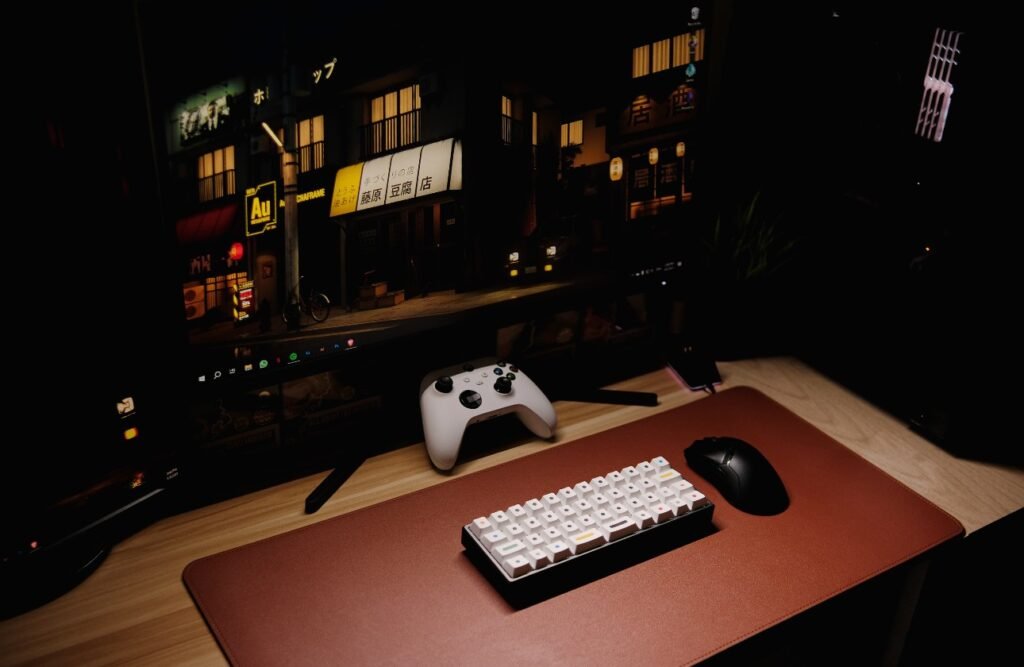 budget gaming PC build 2026 gaming desk setup monitor keyboard