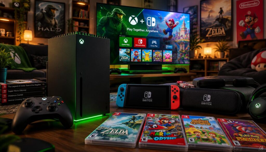 Xbox Series X Running Nintendo Switch Games — How It Works